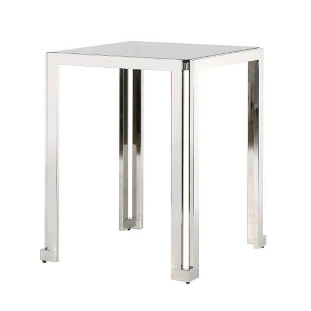 โต๊ะอาหาร KONCEPT SQUAT 60 ซม. สีเงิน