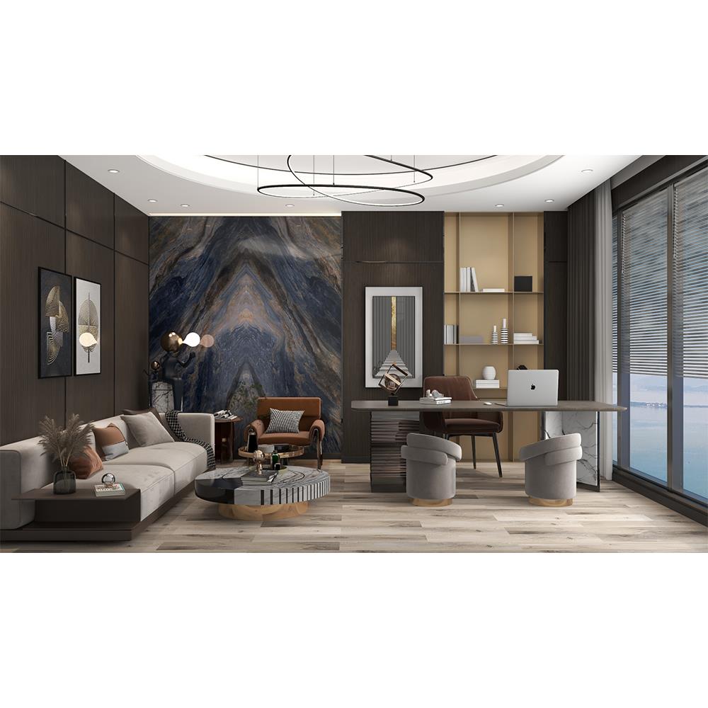 แผ่นตกแต่งผนัง LT BY COTTO ลูปมาร์เบิ้ล 2023-1 121x243 ซม.