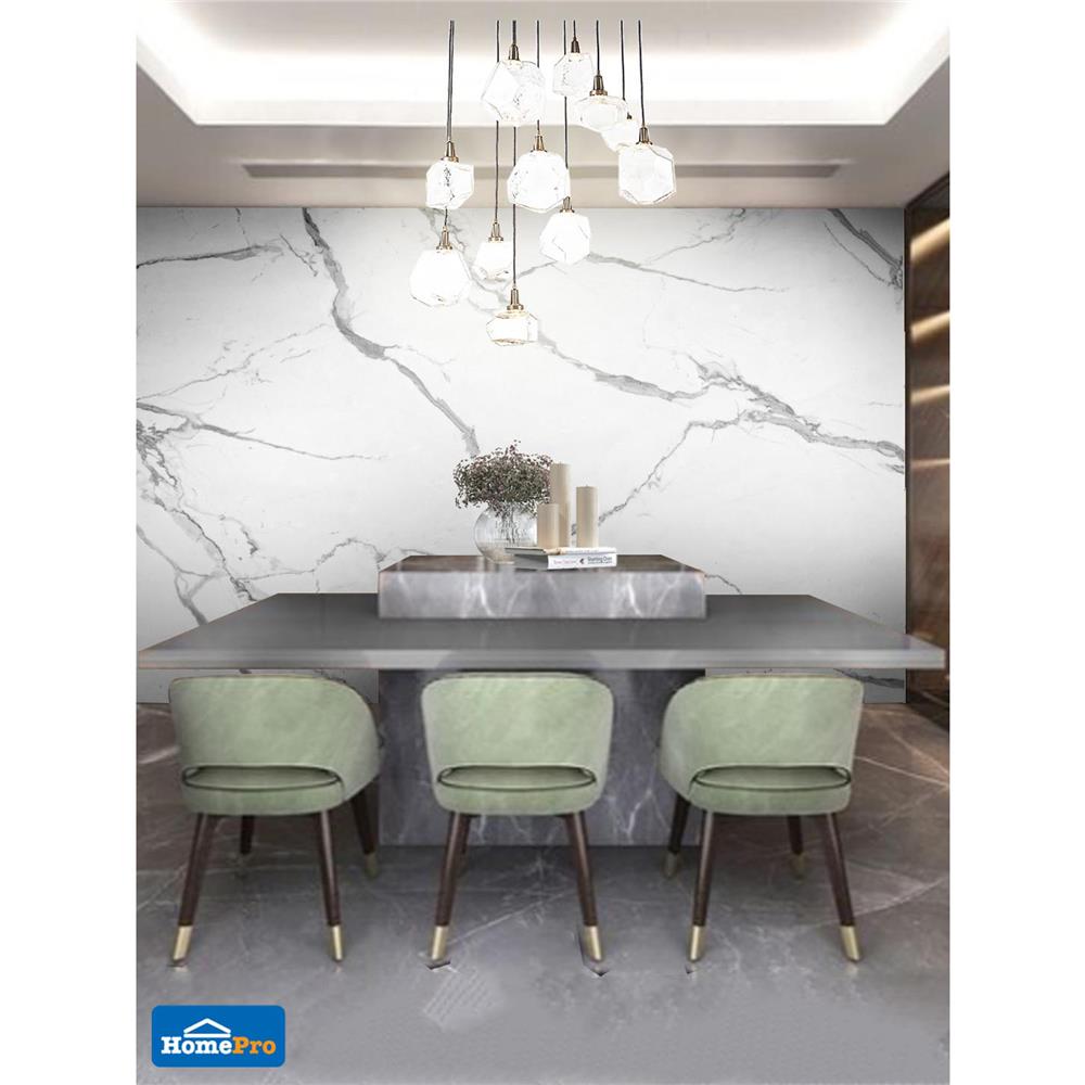 แผ่นตกแต่งผนัง LT BY COTTO เลนก้ามาร์เบิ้ล 2019 121x243 ซม.