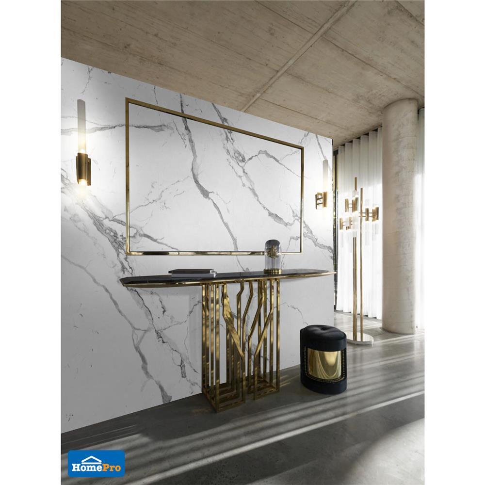 แผ่นตกแต่งผนัง LT BY COTTO เลนก้ามาร์เบิ้ล 2019 121x243 ซม.