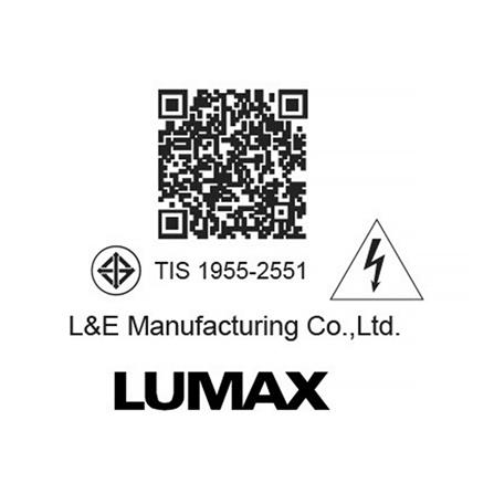 โคมไฮเบย์ LED LUMAX 55-A0602 150 วัตต์ DAYLIGHT สีดำ_6