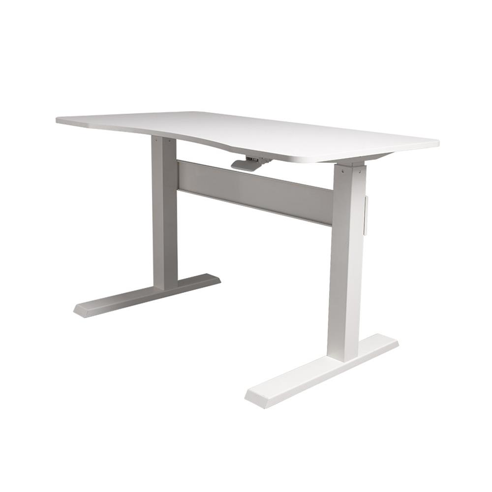 โต๊ะปรับระดับโช้คแก๊ส WORKSCAPE WDH-00002 120 ซม. สีขาว