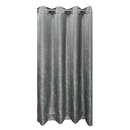 ผ้าม่าน EYELET HOME LIVING STYLE ALLIC UV 130X160 ซม. สีเทาเข้ม