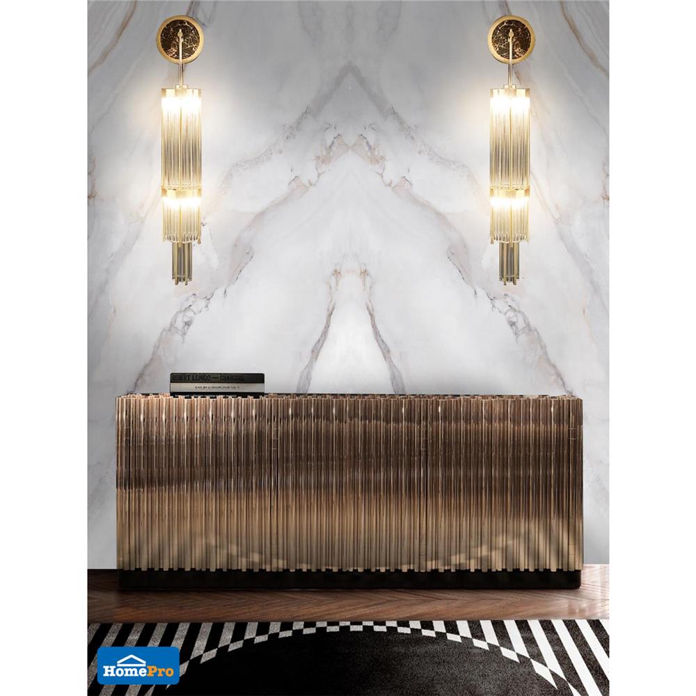 แผ่นตกแต่งผนัง LT BY COTTO ลู๊คมาร์เบิ้ล 2022-2 121x243 ซม.