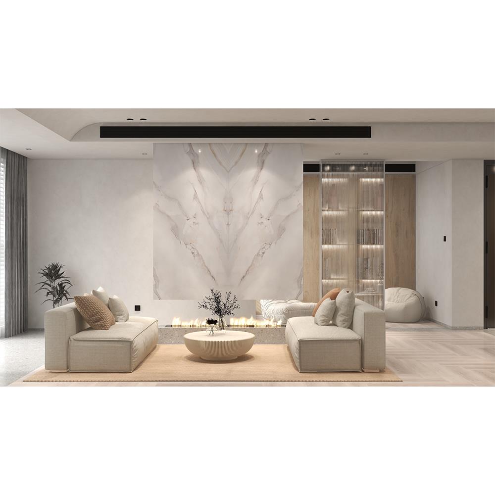 แผ่นตกแต่งผนัง LT BY COTTO ลู๊คมาร์เบิ้ล 2022-2 121x243 ซม.