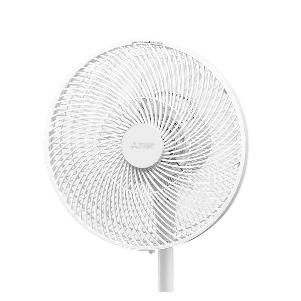 พัดลมสไลด์ 12 นิ้ว MITSUBISHI R12A-HRB WH สีขาว