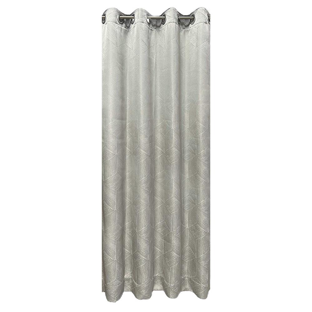 ผ้าม่าน EYELET HOME LIVING STYLE ALLIC UV 130X220 ซม. สีเทาอ่อน_0