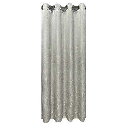 ผ้าม่าน EYELET HOME LIVING STYLE ALLIC UV 130X220 ซม. สีเทาอ่อน