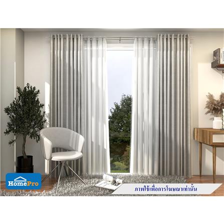 ผ้าม่าน EYELET HOME LIVING STYLE ALLIC UV 130X220 ซม. สีเทาอ่อน_5