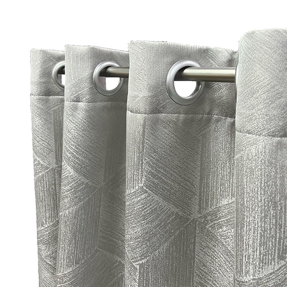 ผ้าม่าน EYELET HOME LIVING STYLE ALLIC UV 130X160 ซม. สีเทาอ่อน