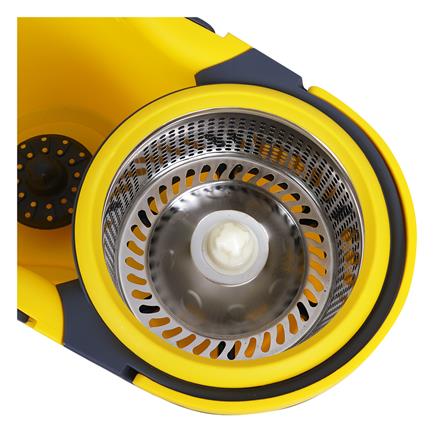 ชุดอุปกรณ์ถังปั่นพร้อมไม้ม็อบ BE MAN VETORA สีเหลือง_3