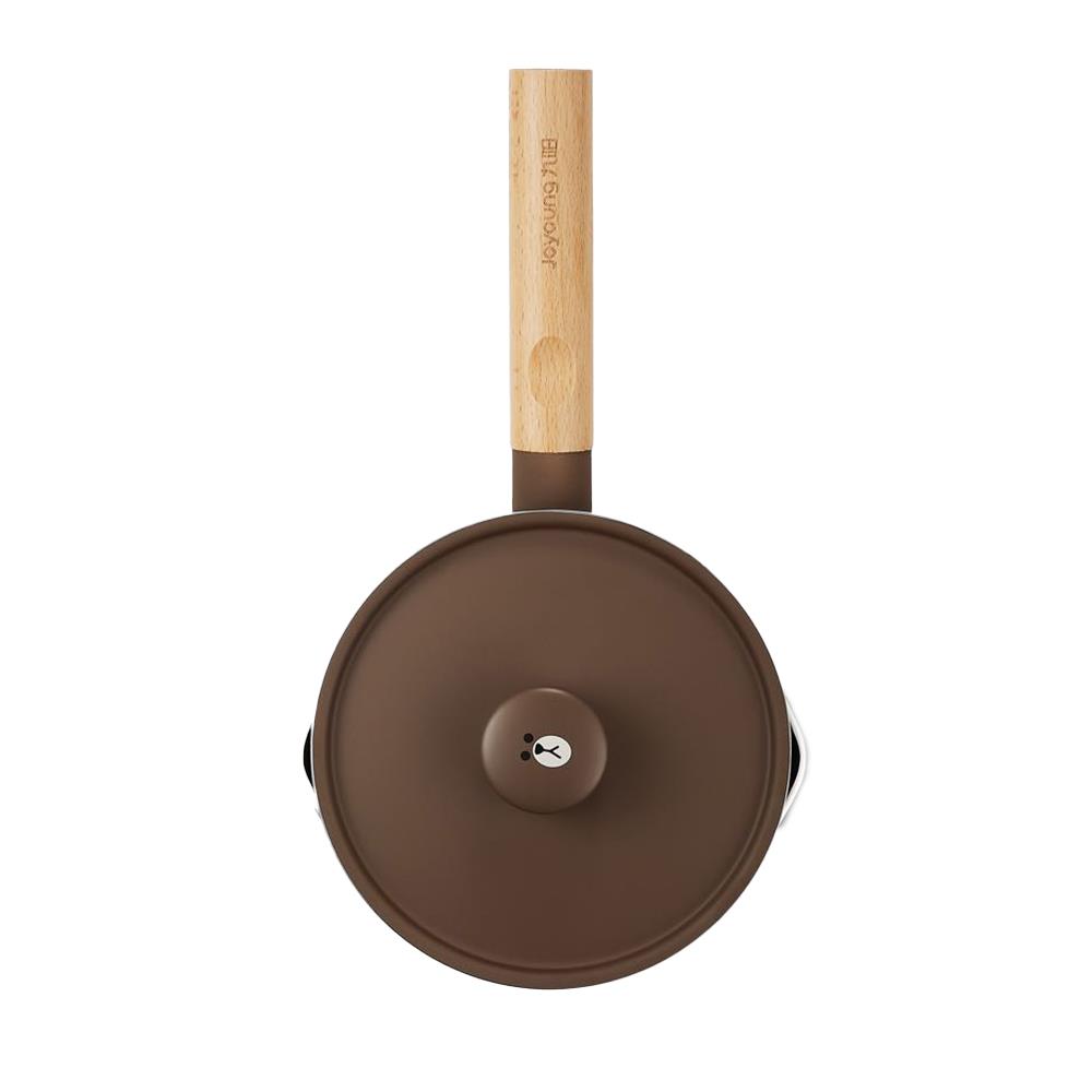 หม้อด้ามพร้อมฝา 16 ซม. JOYOUNG BROWN IH