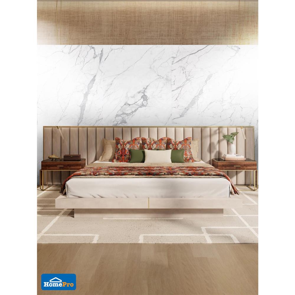 แผ่นตกแต่งผนัง LT BY COTTO ลิโดมาร์เบิ้ล 2012 121x243 ซม.