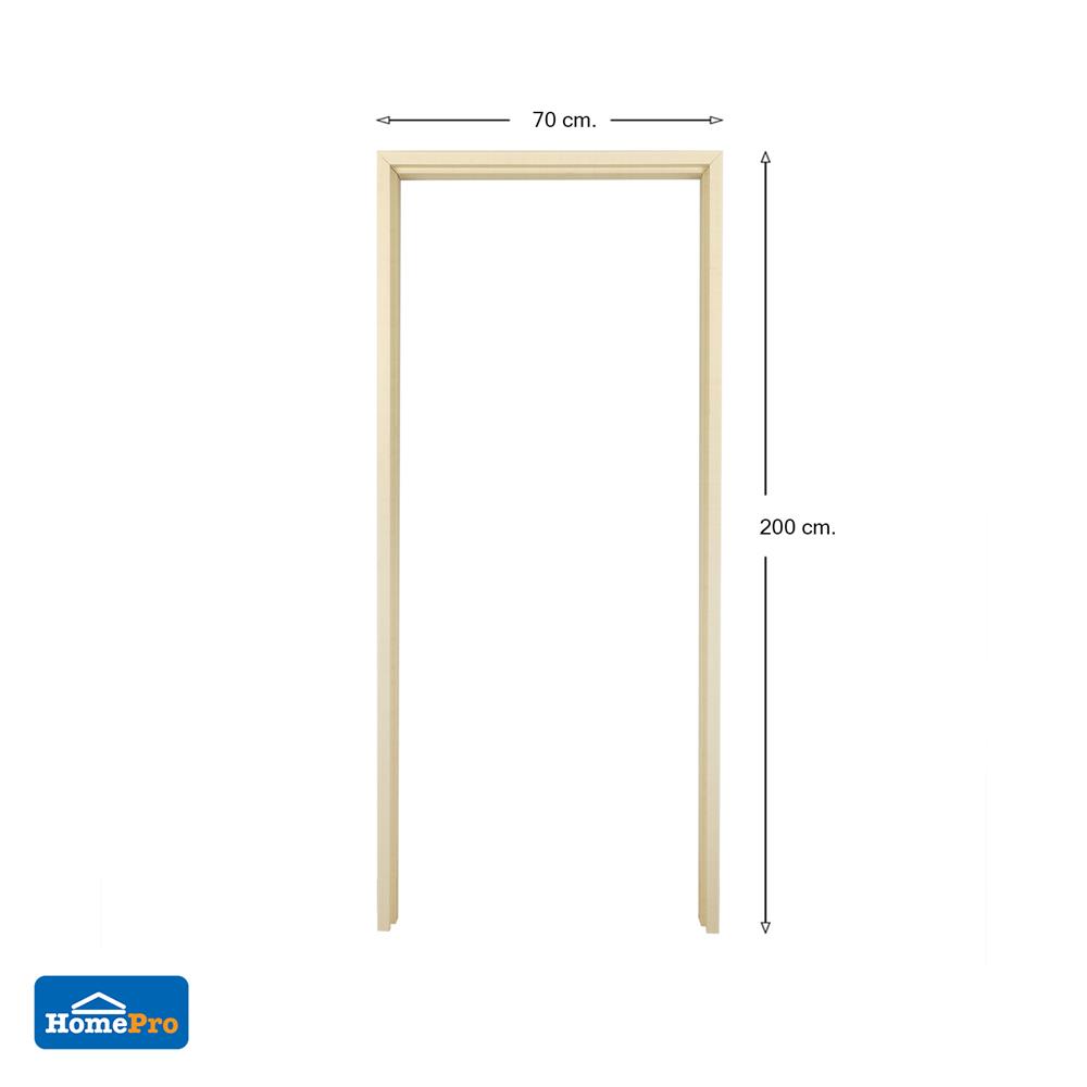 วงกบประตูไม้สังเคราะห์ AZLE WPC ULTRA 1 70X200 ซม. สีขาว