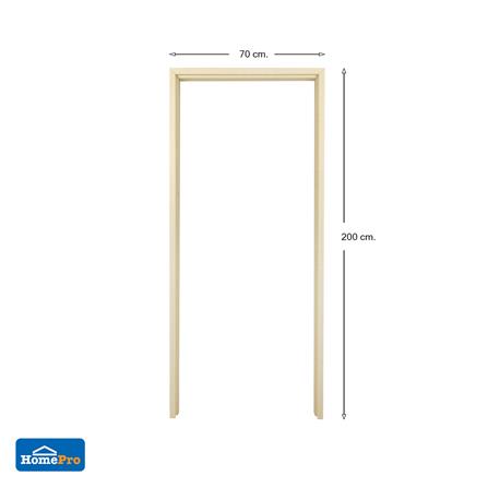 วงกบประตูไม้สังเคราะห์ AZLE WPC ULTRA 1 70X200 ซม. สีขาว_4