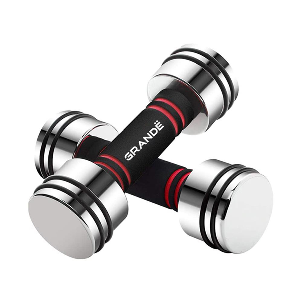 ดัมเบลปรับน้ำหนักแบบเหล็ก GRANDE แพ็กคู่ 20 กก.