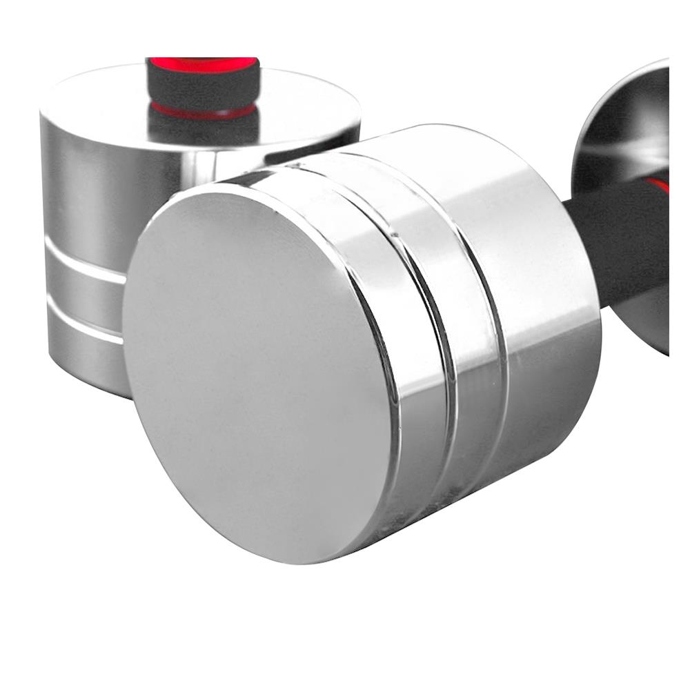 ดัมเบลปรับน้ำหนักแบบเหล็ก GRANDE แพ็กคู่ 20 กก.