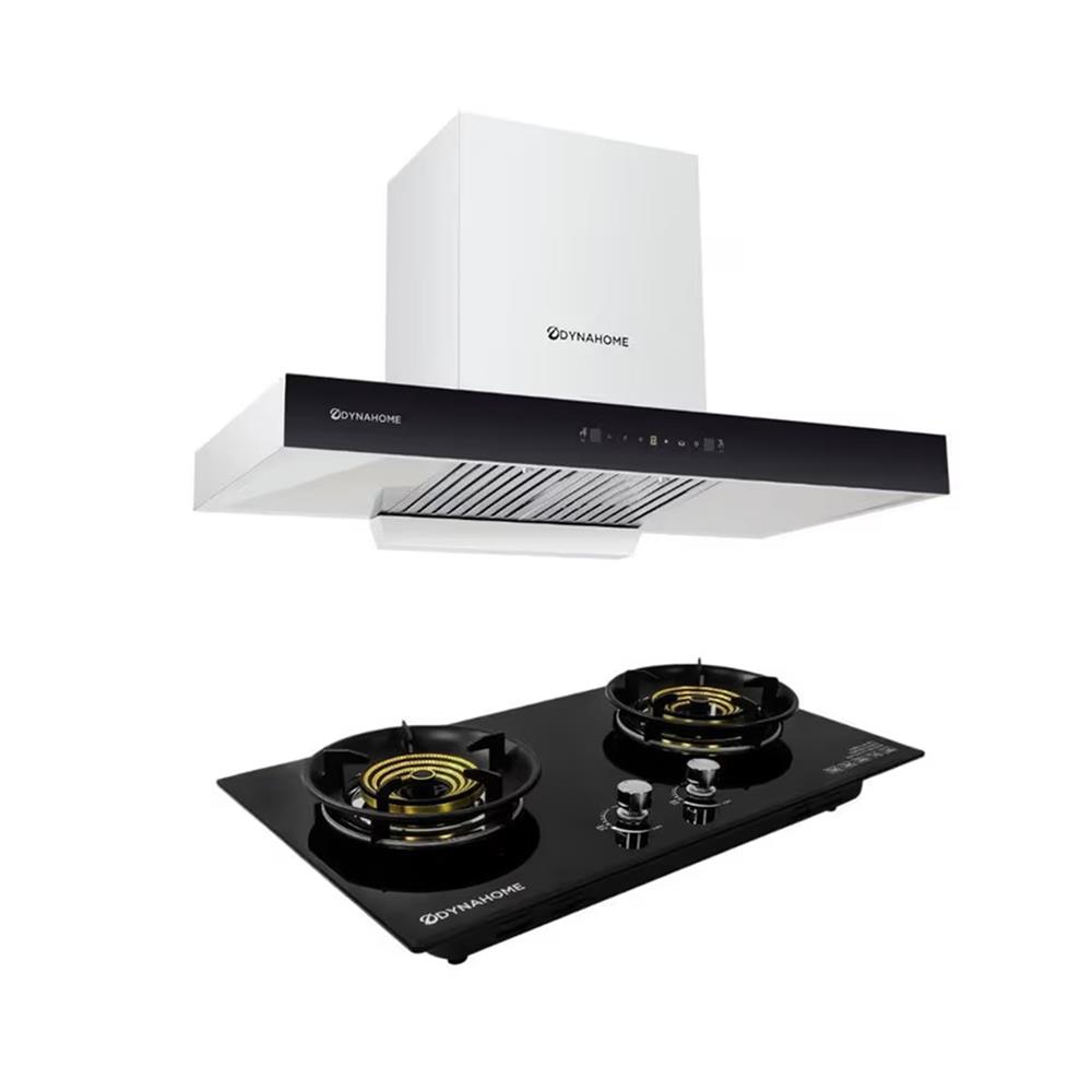 เตาฝัง+เครื่องดูดควัน DYNA HOME DH-0490+DH-2BTG