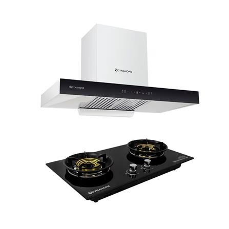 เตาฝัง+เครื่องดูดควัน DYNA HOME DH-0490+DH-2BTG_1