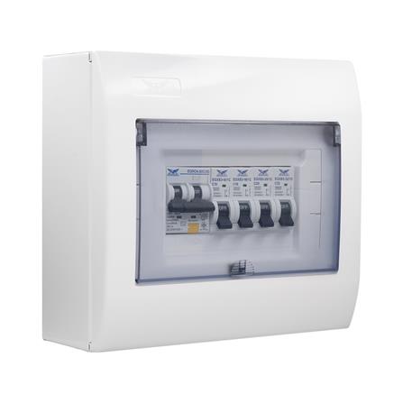 ชุดตู้คอนซูมเมอร์ยูนิต 4 ช่อง 50 แอมป์ พร้อมกันดูด RCBO EAGEL_1