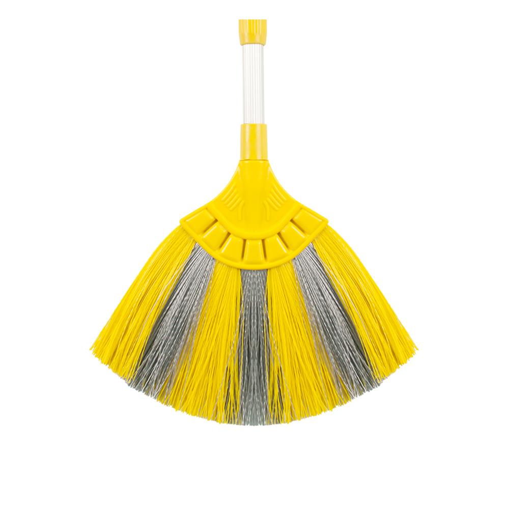 ไม้กวาดไนลอนหยากไย่ด้ามยาว BE MAN สีเหลือง