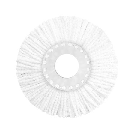 อะไหล่ผ้าม็อบไมโครไฟเบอร์กลม BE WISH 14 นิ้ว สีขาว_1