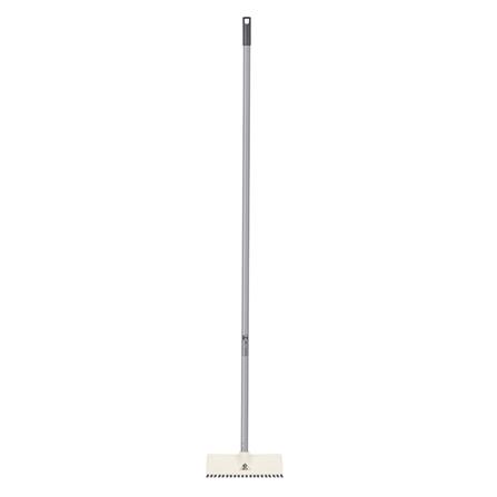 แปรงไนลอนขัดพื้นด้ามยาว BE MAN EXTRA สีเทา/ขาว_1