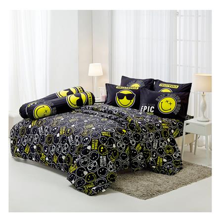 ชุดผ้าปูที่นอน 6 ฟุต 5 ชิ้น TULIP SMILEY WORLD 60012-DLC102_0