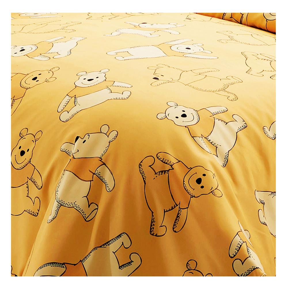 ชุดผ้าปูที่นอน 6 ฟุต 5 ชิ้น TULIP WINNIE THE POOH 60012-DLC108