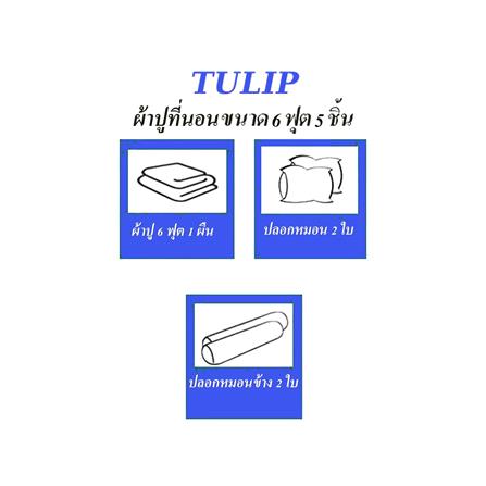 ชุดผ้าปูที่นอน 6 ฟุต 5 ชิ้น TULIP TOY STORY 60012-DLC098_4
