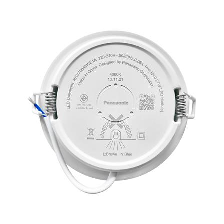 ดาวน์ไลท์ LED PANASONIC NNV70046WE1A 4 นิ้ว 9 วัตต์ COOL WHITE ขาว_2