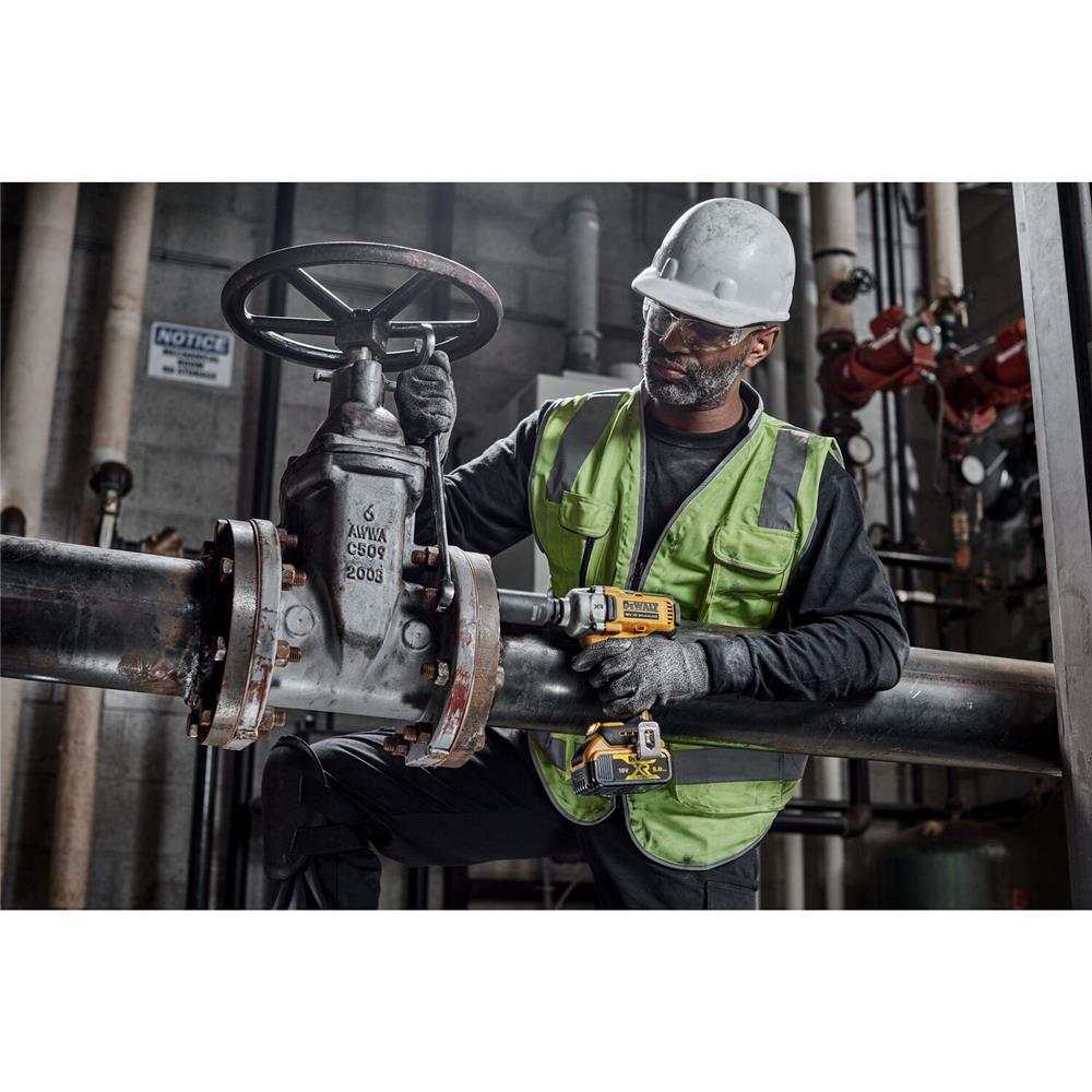 บล็อกกระแทกไร้สาย (พร้อมแบตเตอรี่) DEWALT DCF891P1T-B1 20 โวลต์