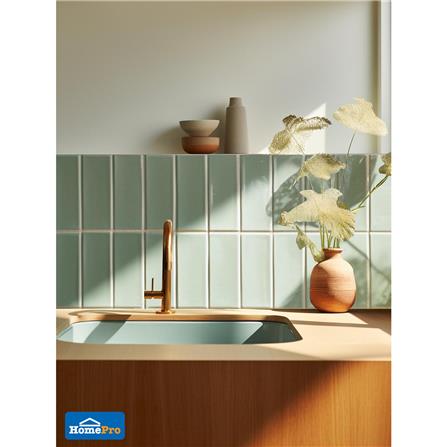 กระเบื้องผนัง 7.5x30 ซม. TARA คลาวดี้ เจท เขียว 1 ตร.ม._2