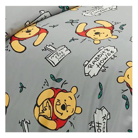 ชุดผ้าปูที่นอน 6 ฟุต 5 ชิ้น TULIP WINNIE THE POOH 60012-DLC089_1