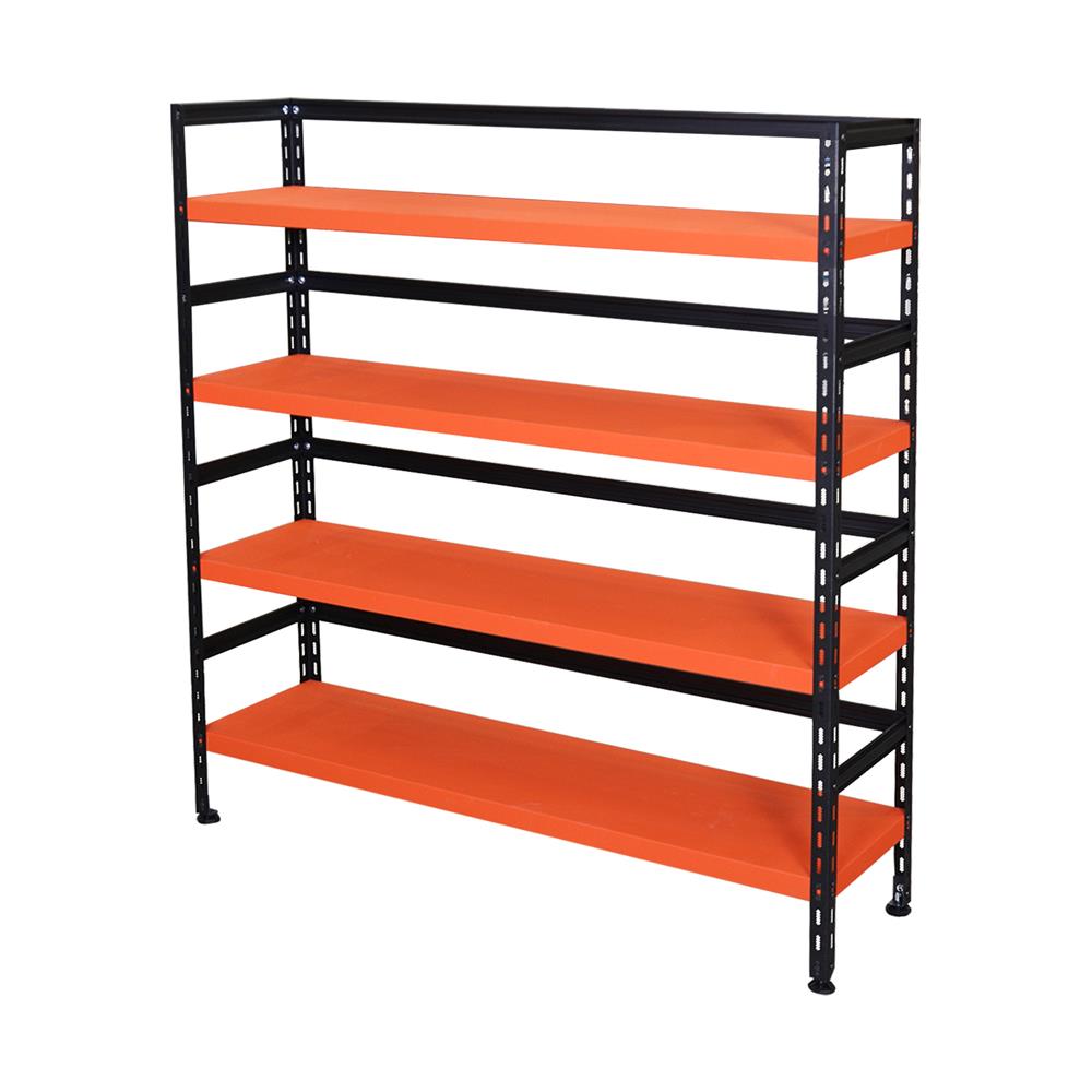 ชั้นวางของ 4 ชั้น SANKI TYPE B 150 ซม. สีส้ม