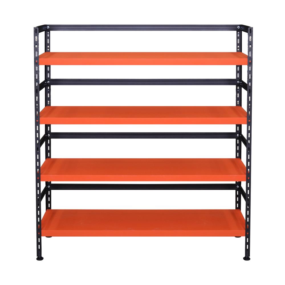 ชั้นวางของ 4 ชั้น SANKI TYPE B 150 ซม. สีส้ม