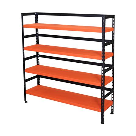 ชั้นวางของ 4 ชั้น SANKI TYPE B 150 ซม. สีส้ม