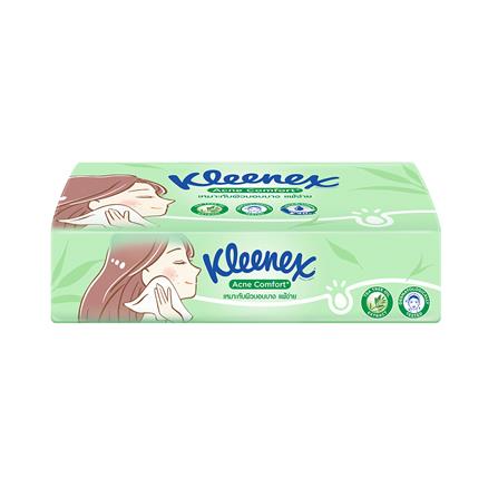กระดาษเช็ดหน้า KLEENEX ACNE COMFORT 100 แผ่น แพ็ก 4_1