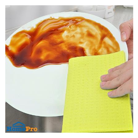 ผ้าฟองน้ำขจัดคราบมัน WILMA (แพ็ก 2 ชิ้น)_2