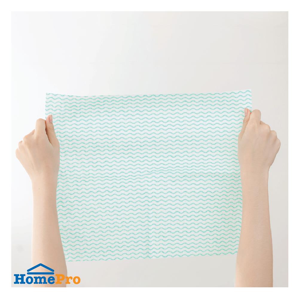 ผ้าเช็ดทำความสะอาดอเนกประสงค์ WILMA 30X36 ซม. 10 แผ่น