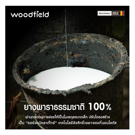 ที่นอน 5 ฟุต WOODFIELD W-NATURE II พร้อมหมอนหนุน 2 ชิ้น_17