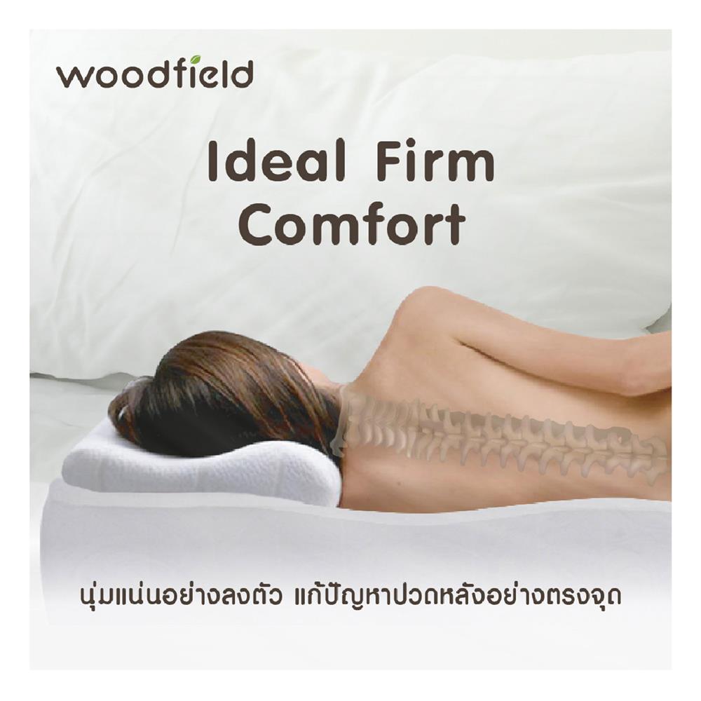 ที่นอน 6 ฟุต WOODFIELD W-NATURE III (พร้อมหมอนหนุน 2 ชิ้น)