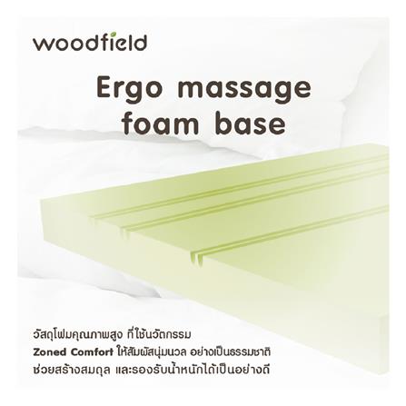 ที่นอน 6 ฟุต WOODFIELD W-NATURE III (พร้อมหมอนหนุน 2 ชิ้น)_10