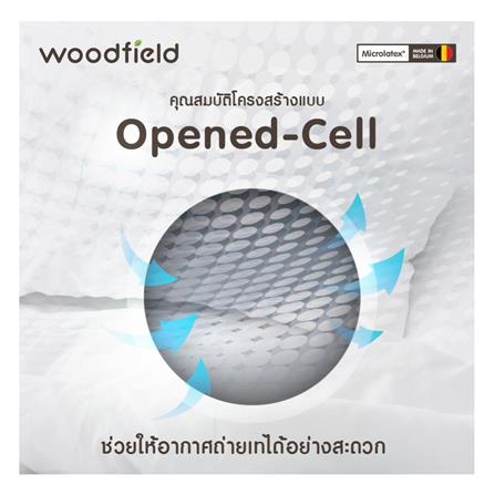 ที่นอน 3.5 ฟุต WOODFIELD W-NATURE II พร้อมหมอนหนุน 1 ชิ้น_8