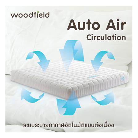 ที่นอน 3.5 ฟุต WOODFIELD W-NATURE II พร้อมหมอนหนุน 1 ชิ้น_9
