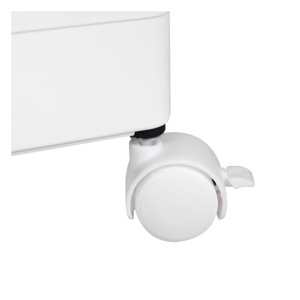 ชั้นวางของพลาสติก 3 ชั้น มีล้อ KECH NIFTY 40X13X60 ซม. สีขาว