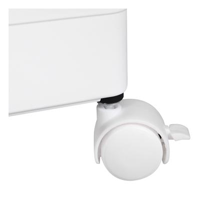 ชั้นวางของพลาสติก 4 ชั้น มีล้อ KECH NIFTY 40X22X85 ซม. สีขาว_3