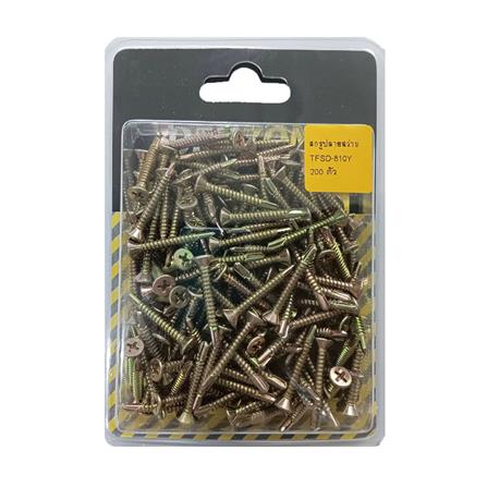 สกรูปลายสว่าน TF DEXZON 8x1 นิ้ว (แพ็ก 200 ชิ้น)_1