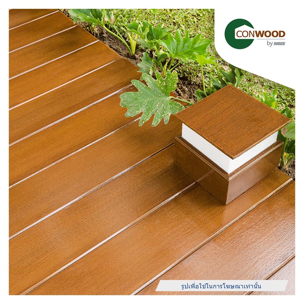 ไม้พื้น CONWOOD 2IN1 6 นิ้ว 30X305X2.5 ซม. สีธรรมชาติ
