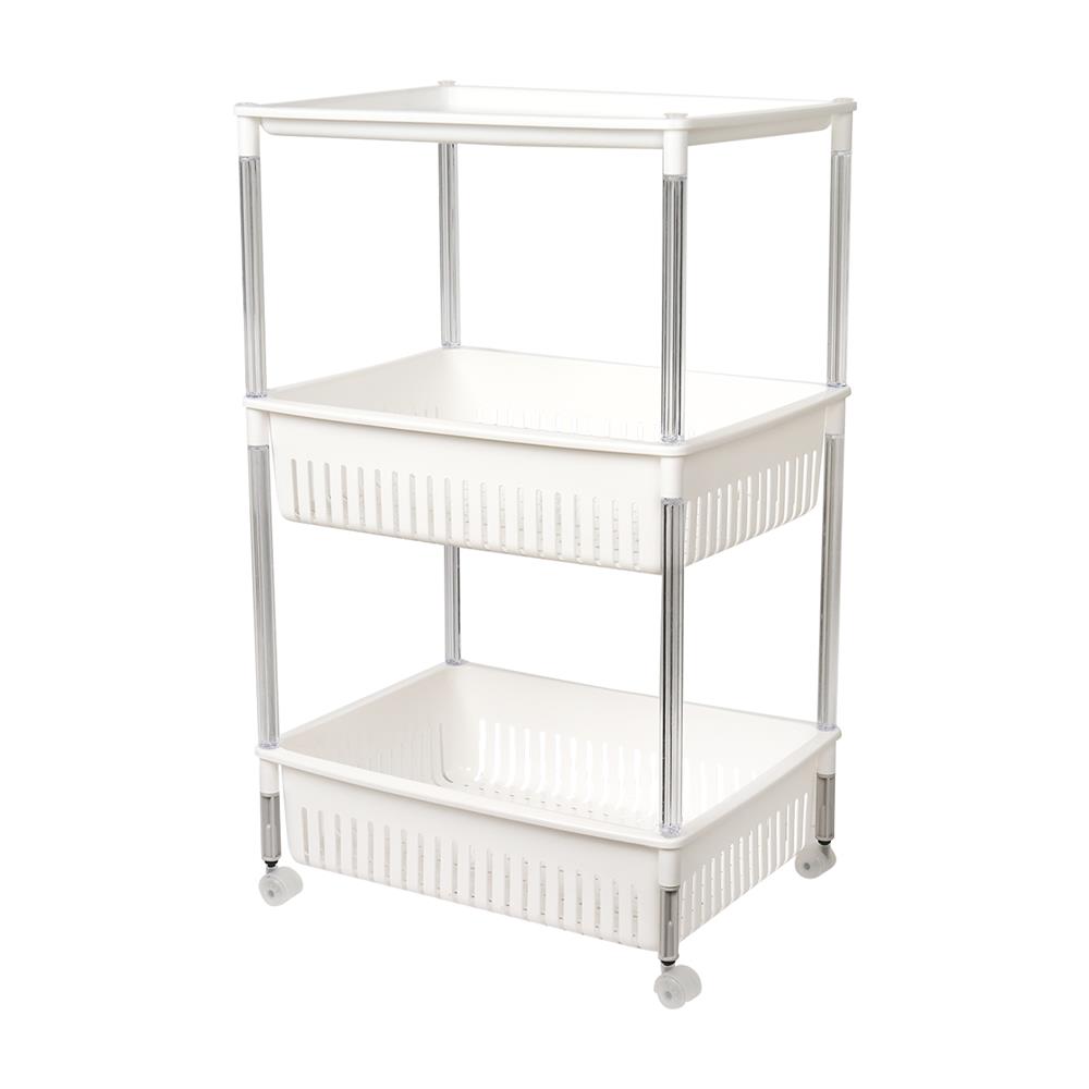 ชั้นวางของ 3 ชั้น มีล้อ KECH LINA 47.1X35.6X75 ซม._0